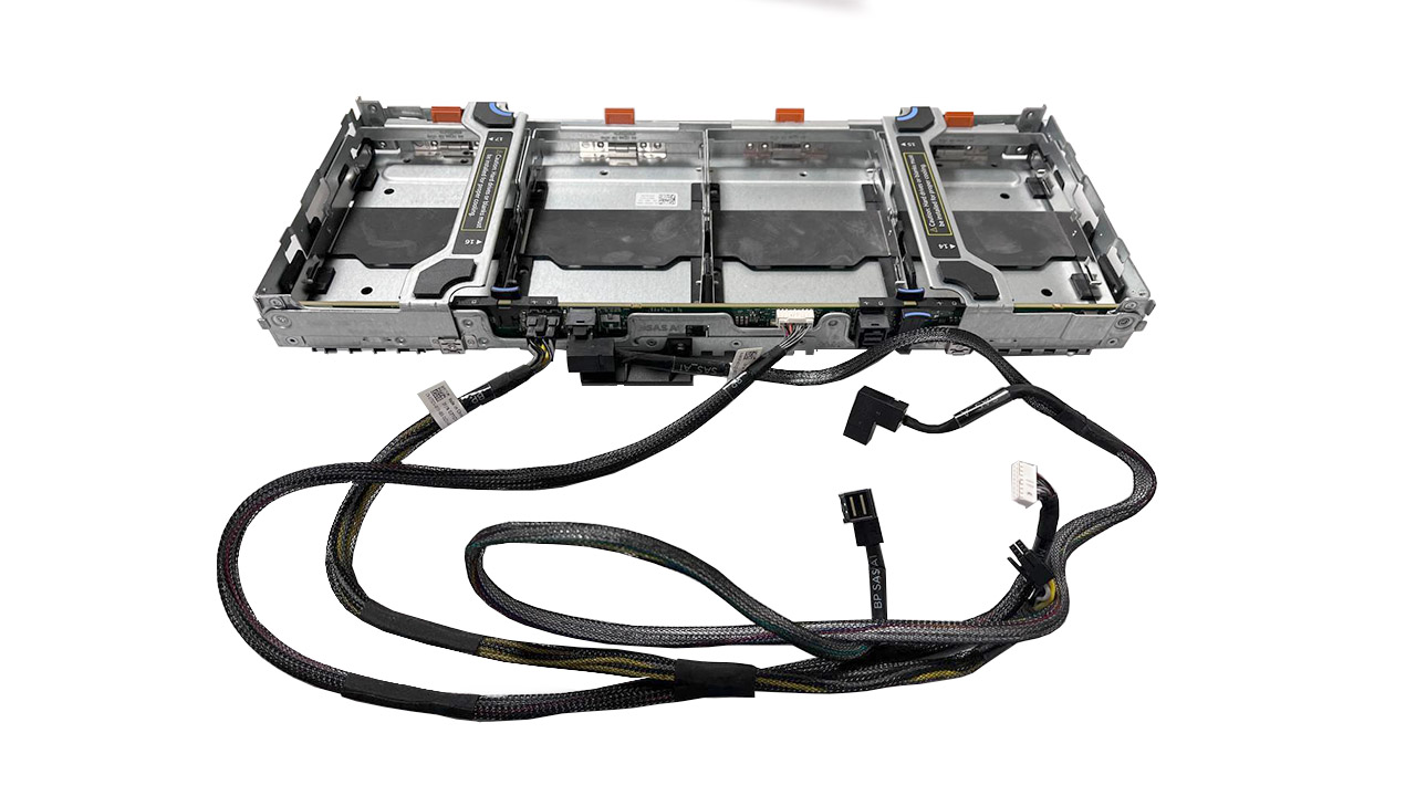Дисковая корзина для сервера Dell R730xd 4LFF HDD Media (PN 4FHR4 ...