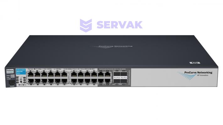 Світч HP J9021A ProCurve 24-Port (не працює індикація на 21-му порті) SALE (Б/В)